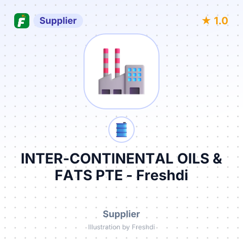 INTER-CONTINENTAL OILS & FATS PTE – summary card, no photo uploaded yet