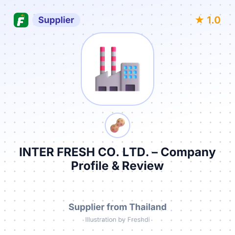 INTER FRESH CO.,LTD. – summary card, no photo uploaded yet