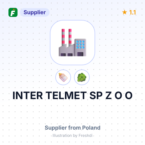 INTER TELMET SP Z O O – summary card, no photo uploaded yet