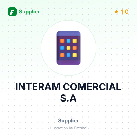 INTERAM COMERCIAL S.A – summary card, no photo uploaded yet