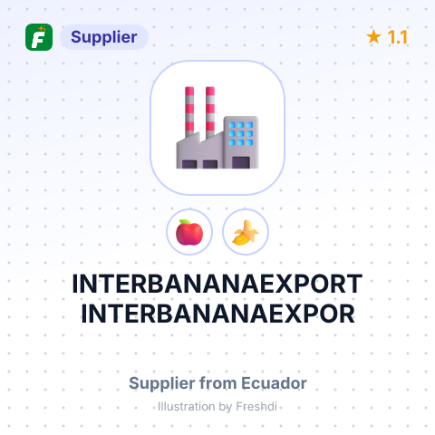 INTERBANANAEXPORT INTERBANANAEXPOR – summary card, no photo uploaded yet