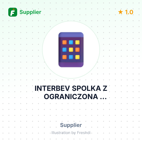 INTERBEV SPOLKA Z OGRANICZONA ODPOWIEDZIALNOSCIA – summary card, no photo uploaded yet
