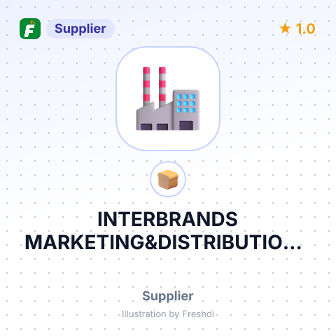 INTERBRANDS MARKETING&DISTRIBUTION – summary card, no photo uploaded yet