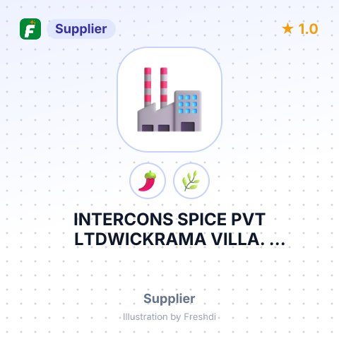 INTERCONS SPICE PVT LTDWICKRAMA VILLA. KALUPE.HIKK – summary card, no photo uploaded yet