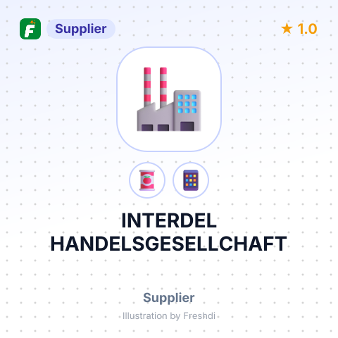 INTERDEL HANDELSGESELLCHAFT – summary card, no photo uploaded yet