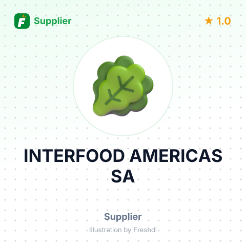 INTERFOOD AMERICAS SA – summary card, no photo uploaded yet