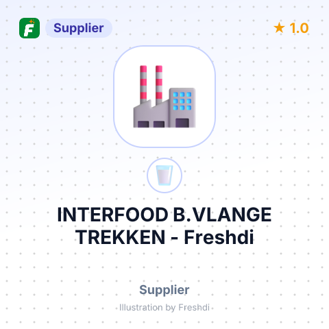 INTERFOOD B.VLANGE TREKKEN – summary card, no photo uploaded yet