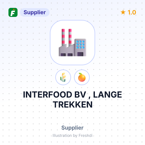 INTERFOOD BV , LANGE TREKKEN – summary card, no photo uploaded yet
