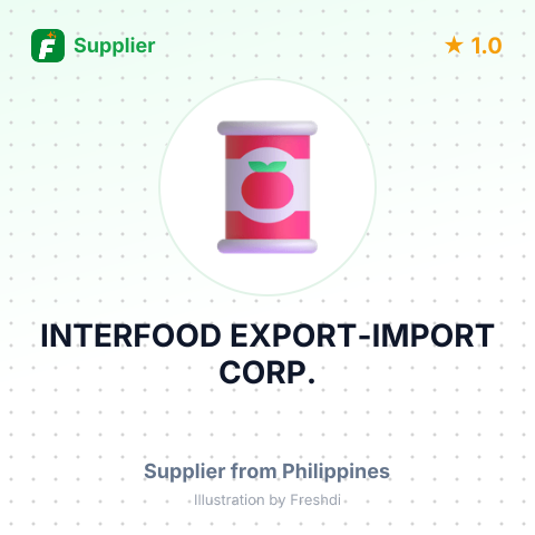 INTERFOOD EXPORT-IMPORT CORP. – summary card, no photo uploaded yet