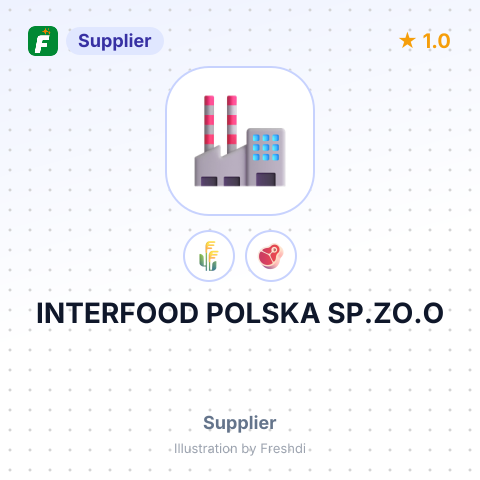 INTERFOOD POLSKA SP.ZO.O – summary card, no photo uploaded yet