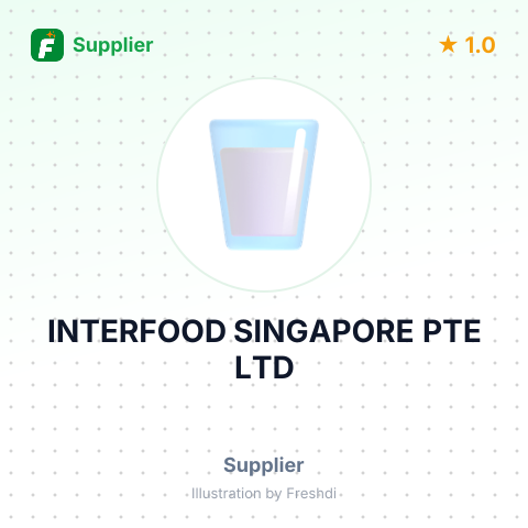 INTERFOOD SINGAPORE PTE LTD – summary card, no photo uploaded yet