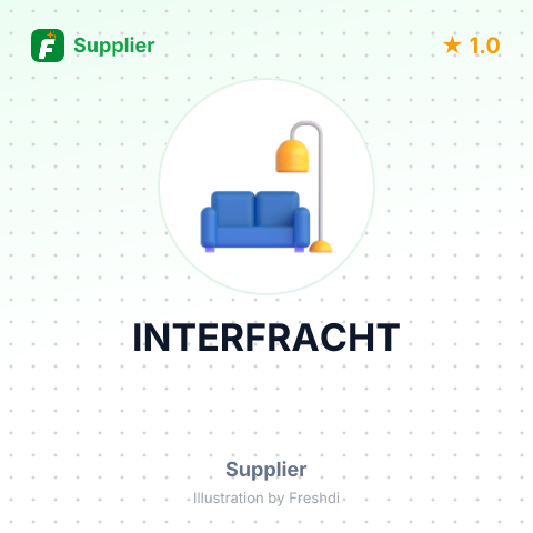 INTERFRACHT – summary card, no photo uploaded yet