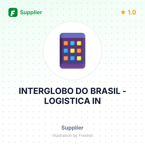 INTERGLOBO DO BRASIL - LOGISTICA IN – summary card, no photo uploaded yet