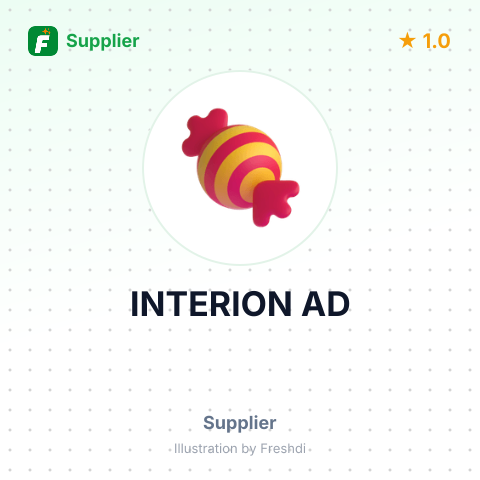 INTERION AD – summary card, no photo uploaded yet