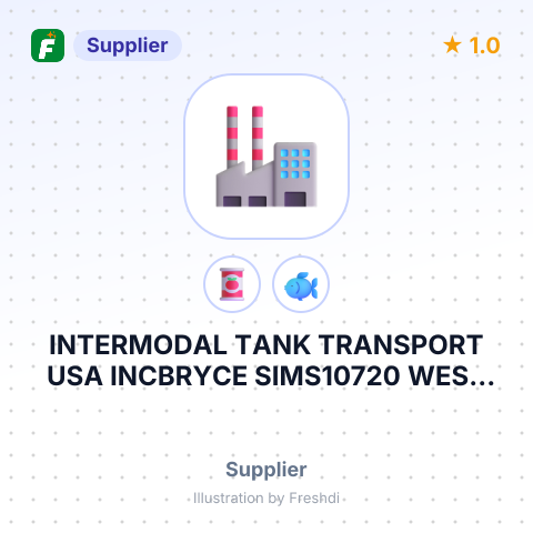 INTERMODAL TANK TRANSPORT USA INCBRYCE SIMS10720 WEST SAM HOUSTON PARKWYNORTH, SUITE – summary card, no photo uploaded yet