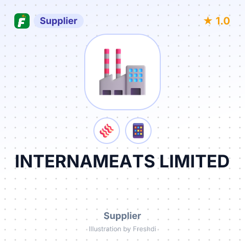 INTERNAMEATS LIMITED – summary card, no photo uploaded yet