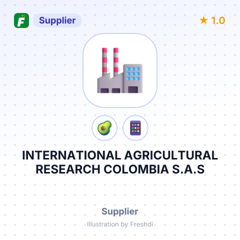 INTERNATIONAL AGRICULTURAL RESEARCH COLOMBIA S.A.S – summary card, no photo uploaded yet