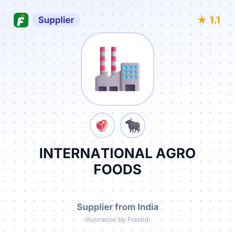 INTERNATIONAL AGRO FOODS – summary card, no photo uploaded yet
