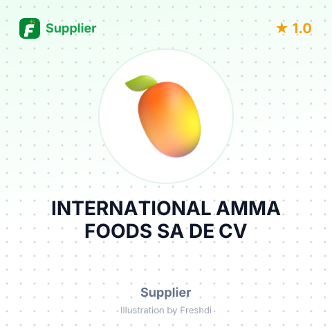 INTERNATIONAL AMMA FOODS SA DE CV – summary card, no photo uploaded yet