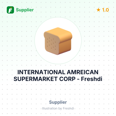 INTERNATIONAL AMREICAN SUPERMARKET CORP – summary card, no photo uploaded yet