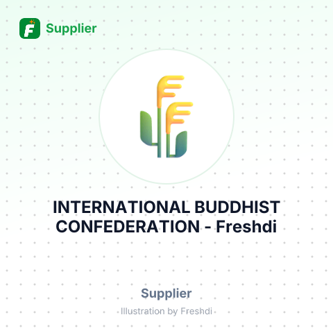 INTERNATIONAL BUDDHIST CONFEDERATION – summary card, no photo uploaded yet