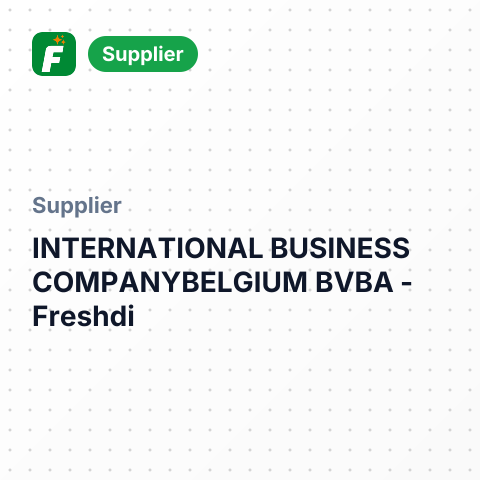 INTERNATIONAL BUSINESS COMPANYBELGIUM BVBA – summary card, no photo uploaded yet