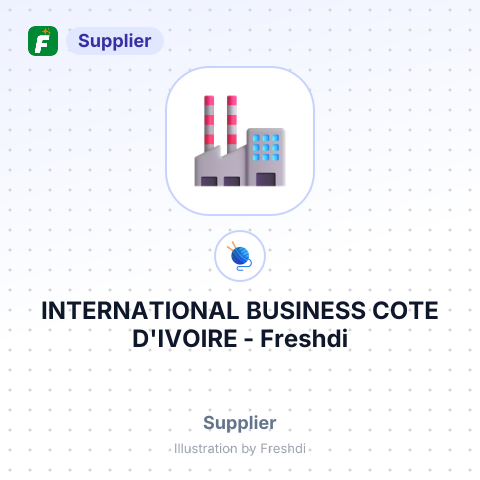 INTERNATIONAL BUSINESS COTE D'IVOIRE – summary card, no photo uploaded yet