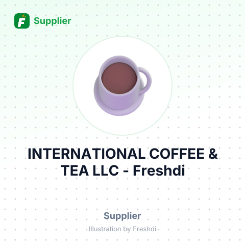 INTERNATIONAL COFFEE & TEA LLC – summary card, no photo uploaded yet