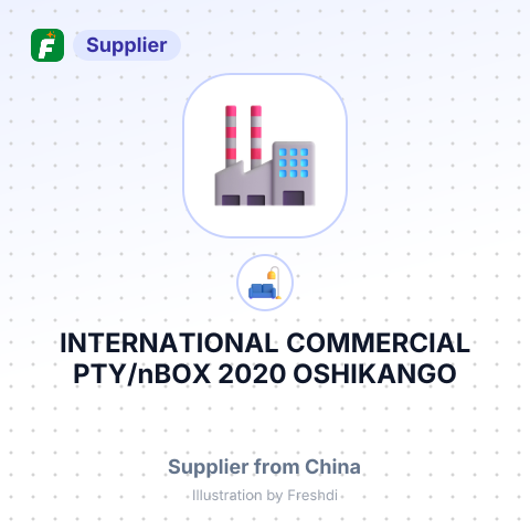 INTERNATIONAL COMMERCIAL PTY/nBOX 2020 OSHIKANGO NAMIBIA /nMAIN ROAD OSHAKAKA – summary card, no photo uploaded yet