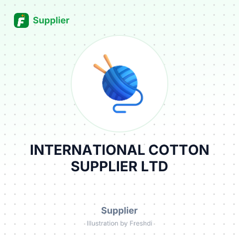 INTERNATIONAL COTTON SUPPLIER LTD – summary card, no photo uploaded yet