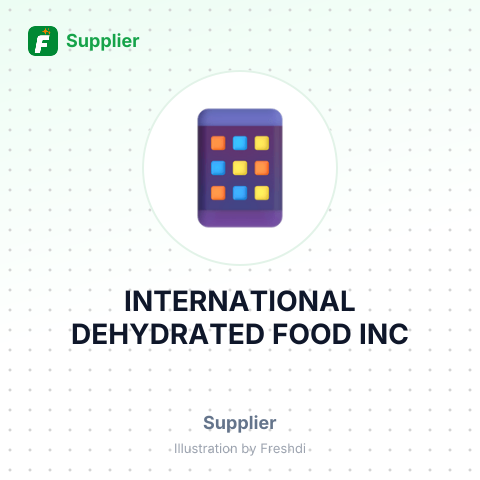 INTERNATIONAL DEHYDRATED FOOD INC – summary card, no photo uploaded yet
