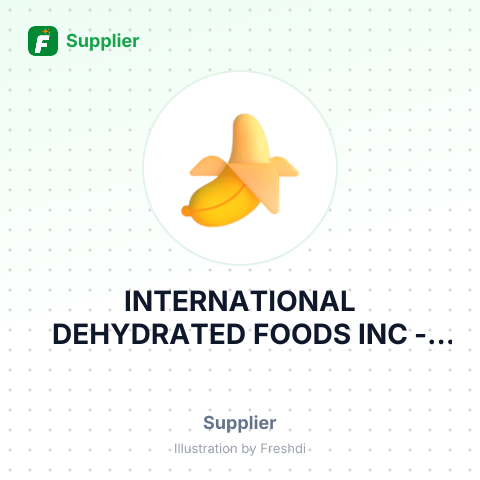 INTERNATIONAL DEHYDRATED FOODS INC – summary card, no photo uploaded yet