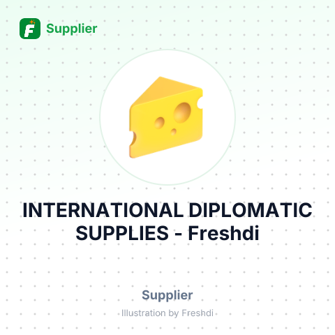 INTERNATIONAL DIPLOMATIC SUPPLIES – summary card, no photo uploaded yet
