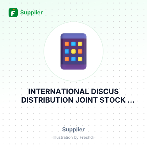 INTERNATIONAL DISCUS DISTRIBUTION JOINT STOCK COMPANY – summary card, no photo uploaded yet