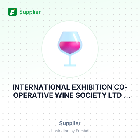 INTERNATIONAL EXHIBITION CO-OPERATIVE WINE SOCIETY LTD – summary card, no photo uploaded yet
