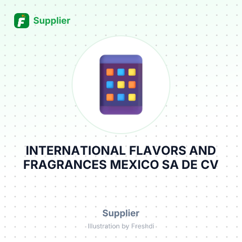 INTERNATIONAL FLAVORS AND FRAGRANCES MEXICO SA DE CV – summary card, no photo uploaded yet