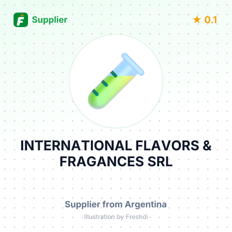 INTERNATIONAL FLAVORS & FRAGANCES SRL – summary card, no photo uploaded yet