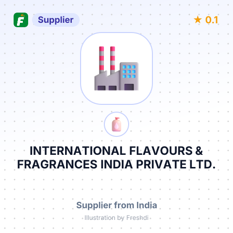 INTERNATIONAL FLAVOURS & FRAGRANCES INDIA PRIVATE LTD. – summary card, no photo uploaded yet