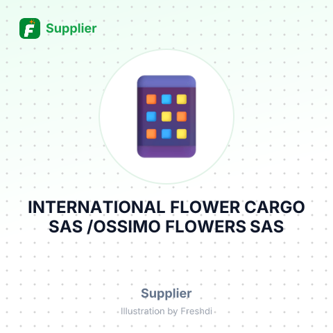 INTERNATIONAL FLOWER CARGO SAS /OSSIMO FLOWERS SAS – summary card, no photo uploaded yet