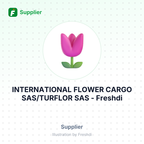 INTERNATIONAL FLOWER CARGO SAS/TURFLOR SAS – summary card, no photo uploaded yet