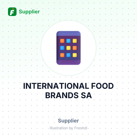INTERNATIONAL FOOD BRANDS SA – summary card, no photo uploaded yet