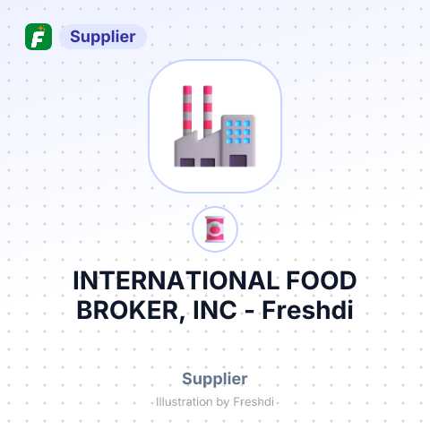 INTERNATIONAL FOOD BROKER, INC – summary card, no photo uploaded yet