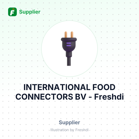 INTERNATIONAL FOOD CONNECTORS BV – summary card, no photo uploaded yet