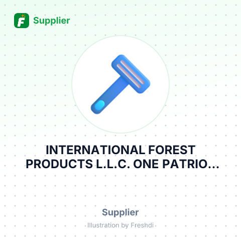 INTERNATIONAL FOREST PRODUCTS L.L.C. ONE PATRIOT PLACE, FOXBORO, TEL/FAX – summary card, no photo uploaded yet
