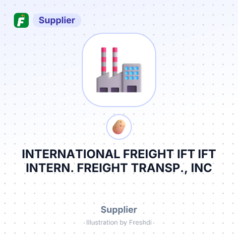 INTERNATIONAL FREIGHT IFT IFT INTERN. FREIGHT TRANSP., INC – summary card, no photo uploaded yet