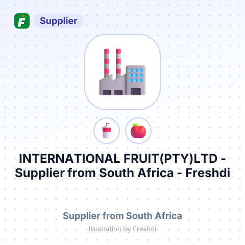INTERNATIONAL FRUIT(PTY)LTD – summary card, no photo uploaded yet