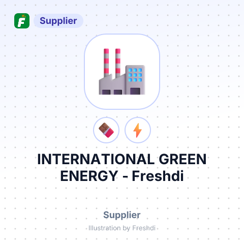 INTERNATIONAL GREEN ENERGY – summary card, no photo uploaded yet