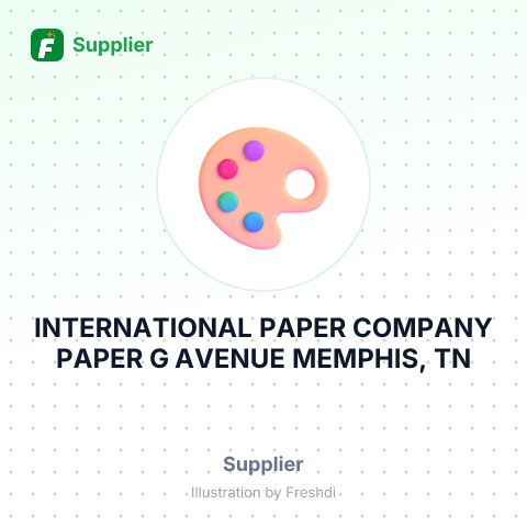 INTERNATIONAL PAPER COMPANY PAPER G AVENUE MEMPHIS, TN – summary card, no photo uploaded yet