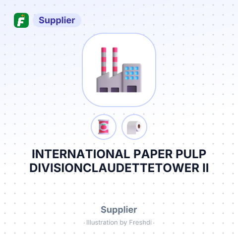 INTERNATIONAL PAPER PULP DIVISIONCLAUDETTETOWER II – summary card, no photo uploaded yet