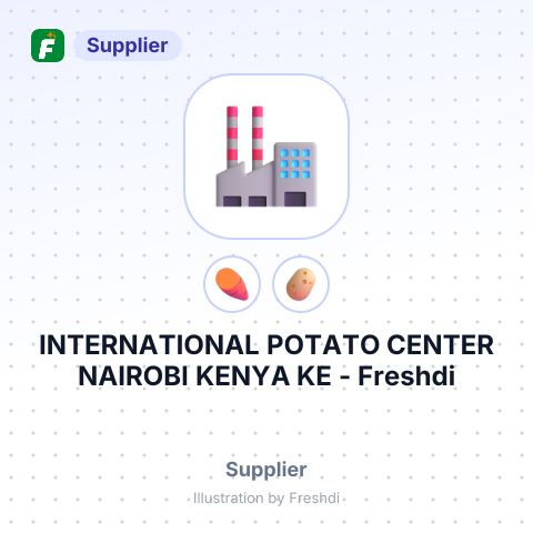 INTERNATIONAL POTATO CENTER NAIROBI KENYA KE – summary card, no photo uploaded yet